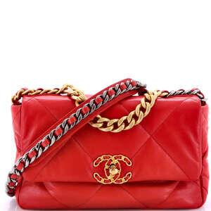 Chanel 19 Flap Bag Quilted Leather #206101C40B